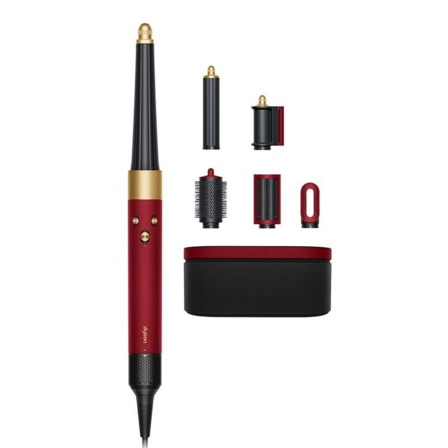 Мультистайлер Dyson Airwrap i.d. HS08 Straight+Wavy Red Velvet/Gold (596926-01)